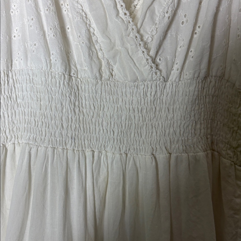 Laddi V-Neck Sleeveless Lace Maxi Dresses midi Long Dress XL - Picture 4 of 10